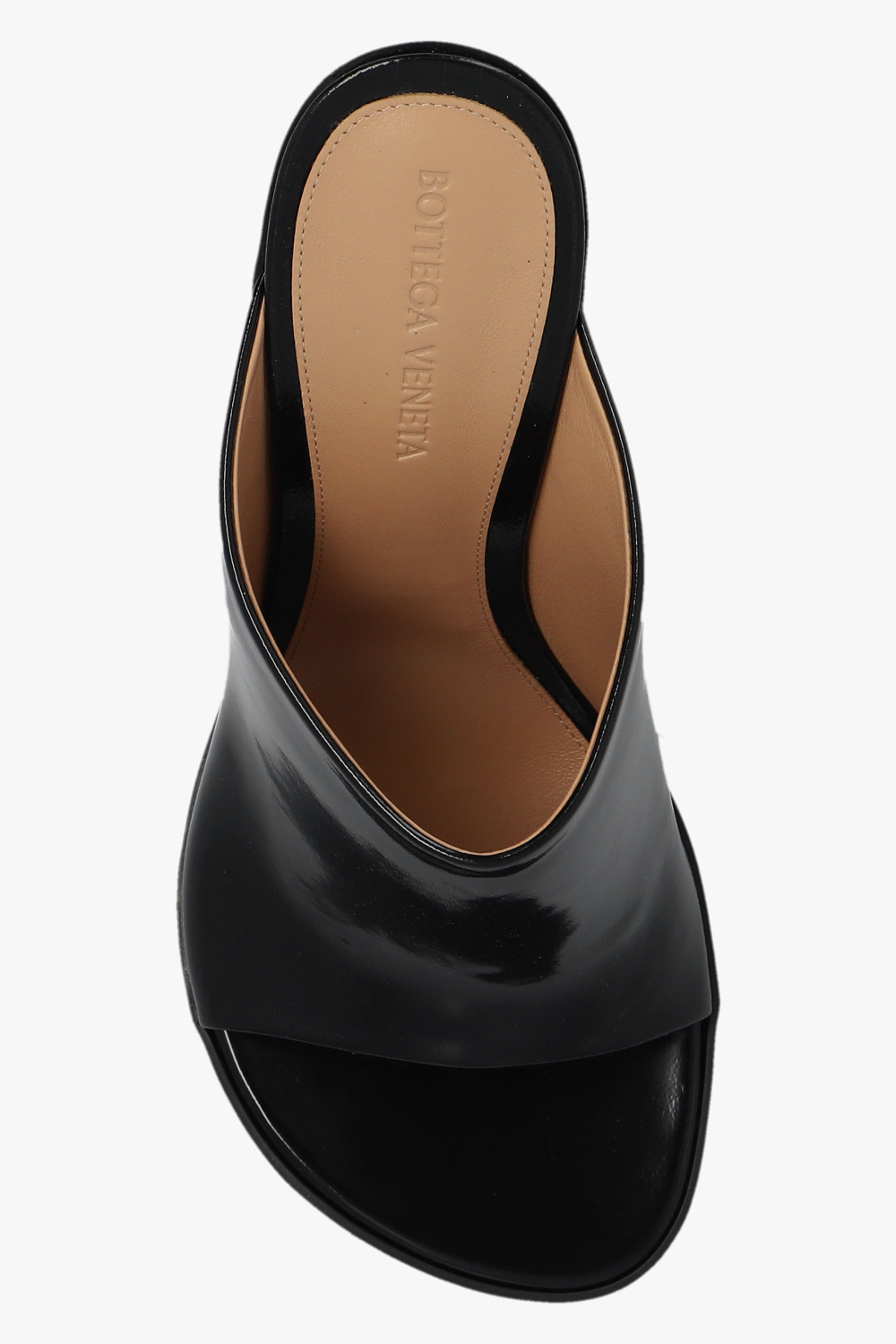 BOTTEGA VENETA クロコ ヒール ミュール Bottega Veneta Leather Heeled Mules Fandente (Women's